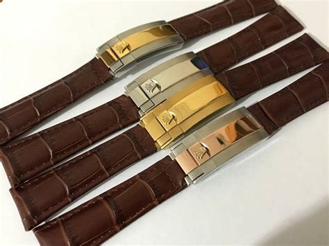 rolex lederarmband kaufen|leather straps for rolex.